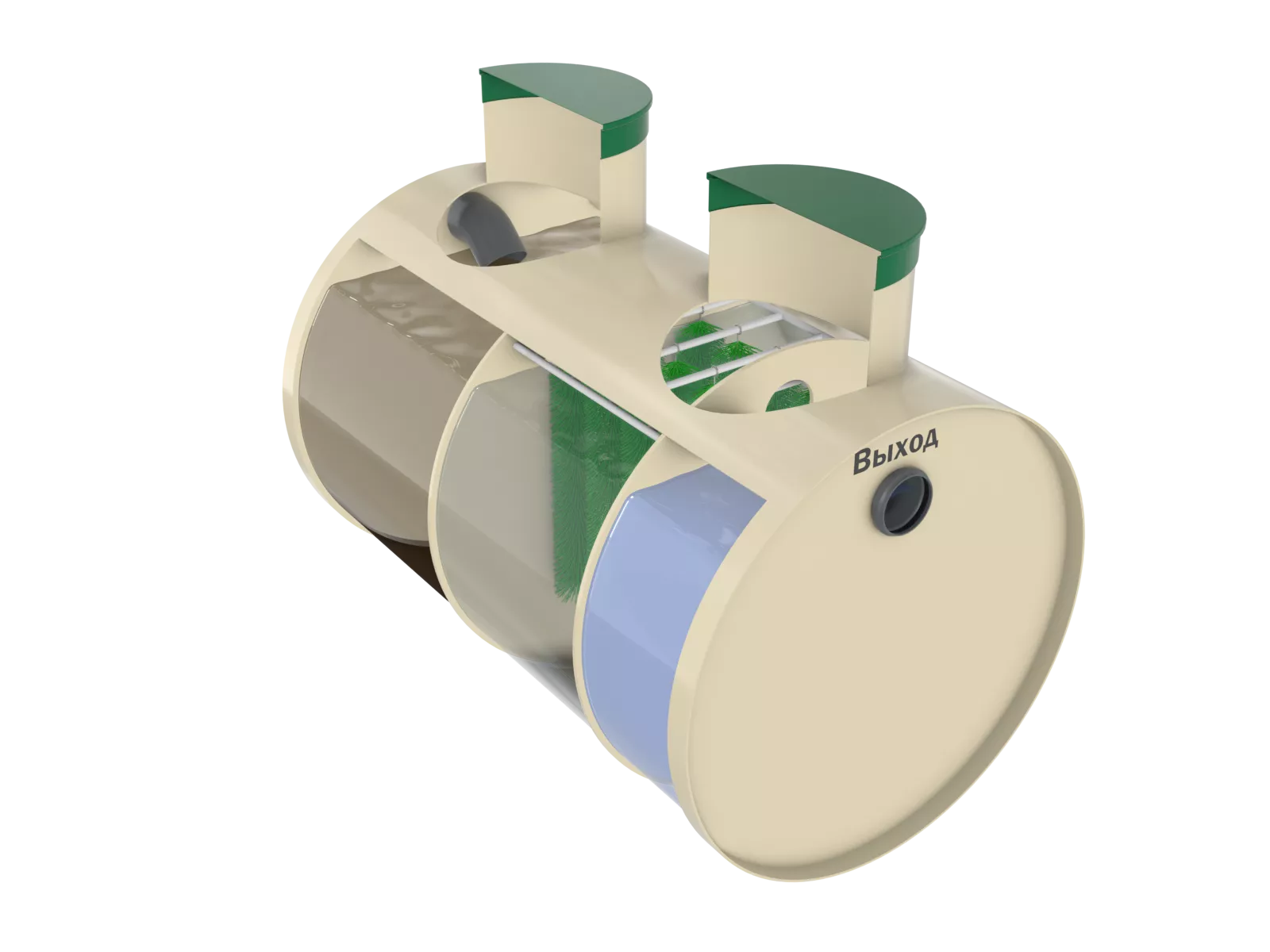 Энергонезависимый септик для дачи Старт 0.6 Энергонезависимый септик для дачи Старт 0.6